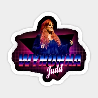 Wynonna Judd - Style Art 80's Sticker